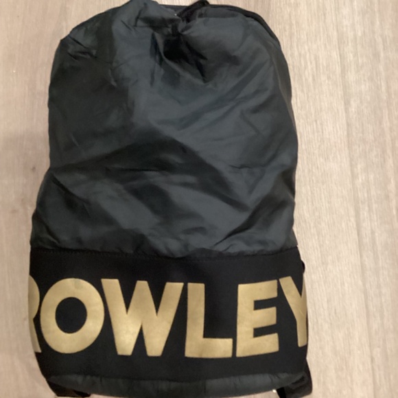 Cynthia Rowley Neoprene and Nylon Backpack Black / Gold Medium - Picture 2 of 14